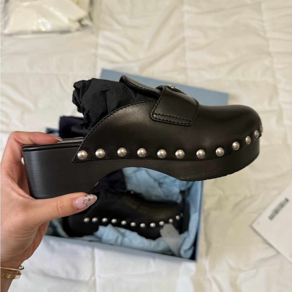 NWT PRADA CLOGS - Picture 5 of 8